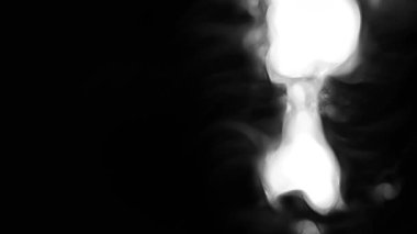 Kitle boyaları kağıt geçişi üzerine yayılır. En iyi kalite mürekkep lekesi animasyon stoku görüntüsü. Video geçişleri için bu görüntüyü kullanabilirsiniz.