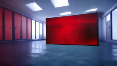 Profesyonel ve Dinamik: Chroma Görüntülü Sanal Haber Stüdyosu