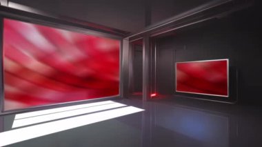 News TV Stüdyo Stüdyosu - Sanal Yeşil Ekran Arkaplan Döngüsü: Yüksek Kaliteli Çevrimiçi İçerik Üretmenin Maliyet-Dostça Bir Yolu