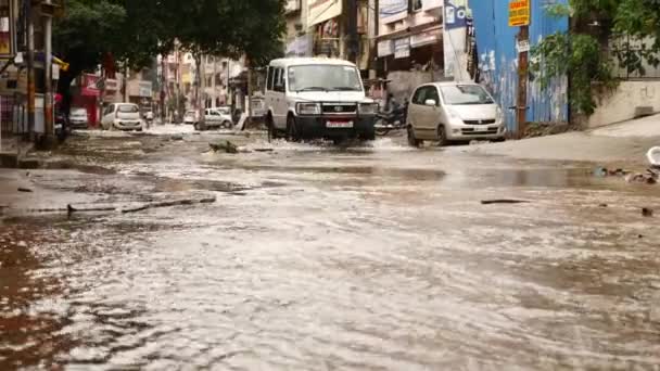 Landslide Flood Hyderabad Dia 2020 — 비디오