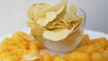 Döndürme Baharatlı Patates cipsi