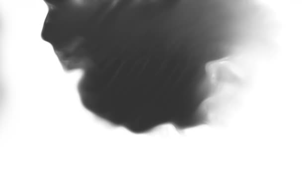Фарба Кровоточивим Розквітлим Переходом Impress Top Quality Ink Drop Animation — стокове відео