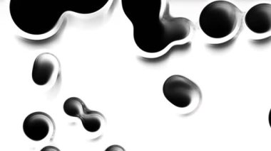 Dijital mürekkep kanaması geçiş animasyon görüntüleri