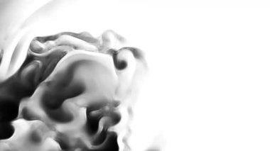 Dijital mürekkep kanaması geçiş animasyon görüntüleri