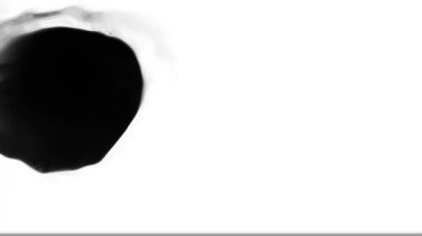 Dijital mürekkep kanaması geçiş animasyon görüntüleri