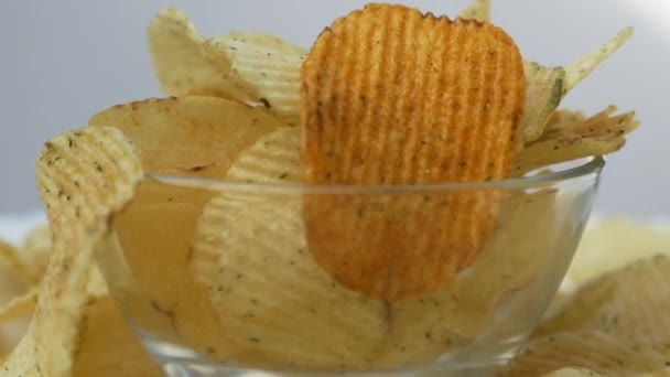 감자칩을 운반하는 — 비디오