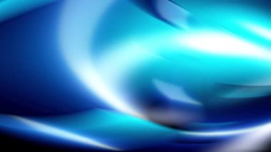 Mavi soyut arkaplan, dalga ve açık mavi gradyan. Mavi gökyüzü ve beyaz bulutlu siyah arkaplan