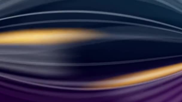 具有紫色和黄色圆圈和图案的紫色背景 — 图库视频影像