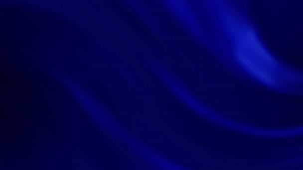 Красиві Блакитні Шпалери Шпалерах Печера Тканинний Фон Білими Лініями — стокове відео