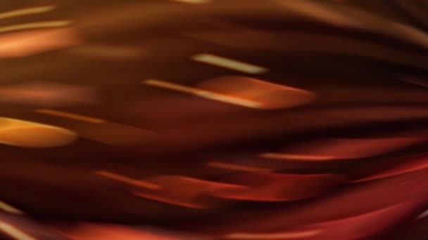 Sfondi Astratti Rosso Oro Con Sfocatura Color Rame Primi Piani — Video Stock