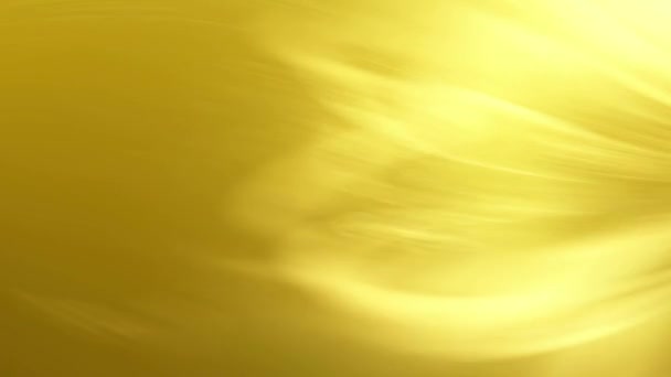 Zlaté Nebo Žluté Pozadí Přechody Vlnité Vzory Textury — Stock video