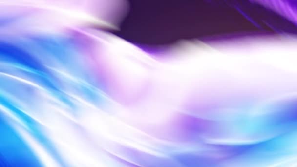 Фиолетовый Абстрактный Фон Синим Фиолетовым Дизайном Включая Белые Абстрактные Волны — стоковое видео