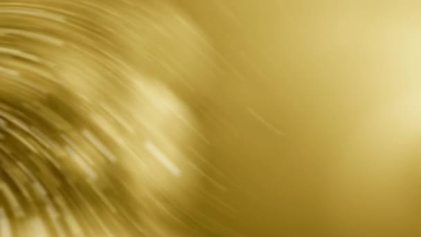 Een Gladde Verloop Getextureerde Gouden Achtergrond Een Patroon Gouden Achtergrond — Stockvideo