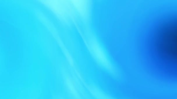 Blaue Abstrakte Tapeten Als Blauer Himmel Wasser Und Hellblaue Wellenmuster — Stockvideo