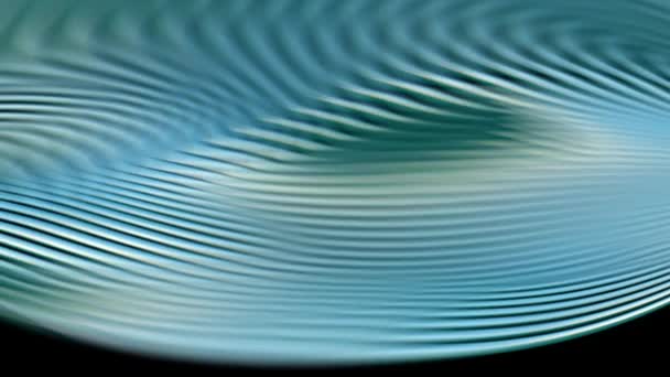 Крупним Планом Знімки Води Полотні Тарілці Мисці Фоні Показують Синьо — стокове відео