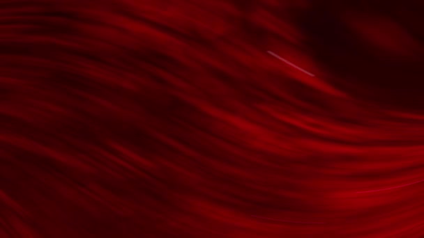Metin Kırmızı Veya Siyah Arkaplanlarda Dalgalı Desenli Kırmızı Kumaş Duvar — Stok video