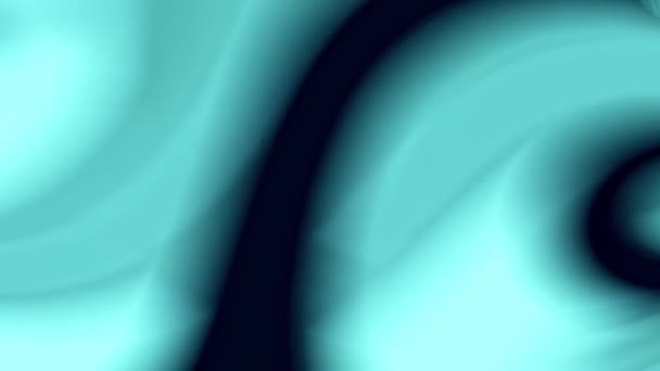 Абстрактный Синий Зеленый Фон Волнообразными Рисунками Размытый Круг — стоковое видео