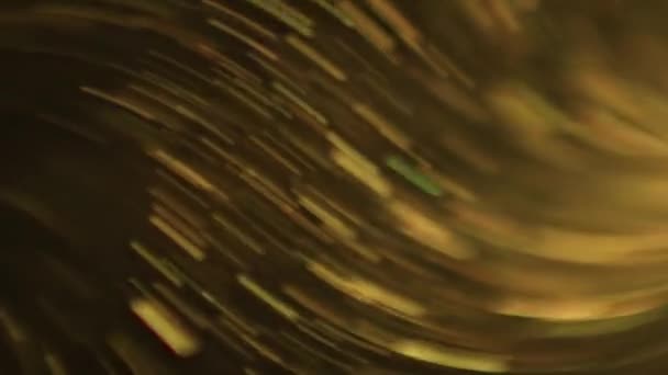 Gouden Achtergrond Met Wazig Goud Zwart Creëert Een Prachtige Abstracte — Stockvideo