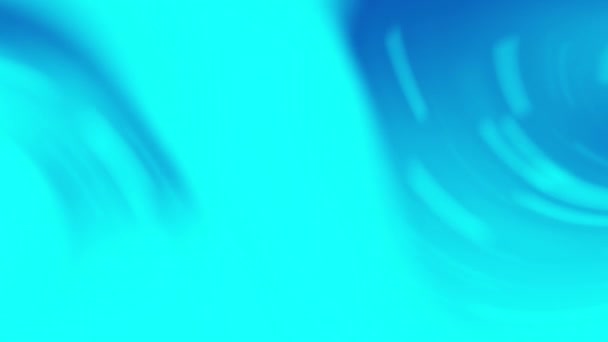 Синій Фон Конструкції Такі Краплі Води Зелений Жовтий Візерунок Кола — стокове відео