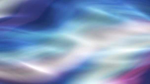 Blauer Und Rosa Abstrakter Hintergrund Mit Einer Welle Blau Und — Stockvideo