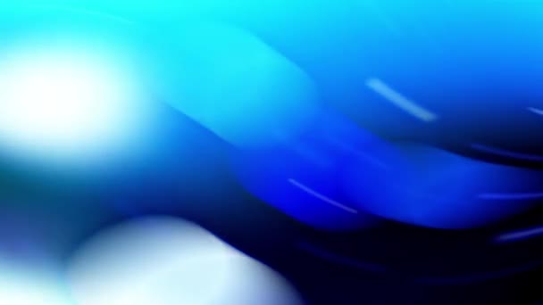 Блакитне Світло Чорно Синьому Тлі Поряд Блакитним Небом Шпалерами Абстрактним — стокове відео
