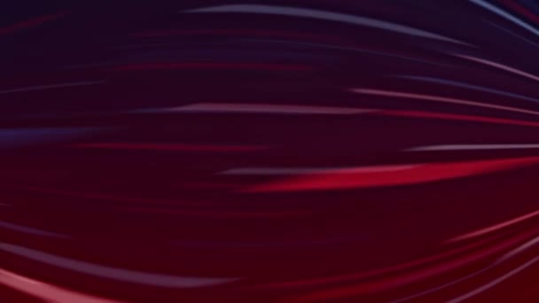 ライトサークルの赤い抽象的な背景 波パターンを持つ赤 青の抽象的な背景 — ストック動画