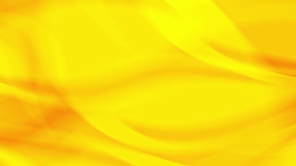 Żółty Jedwabny Tło Wzór Tkanina Faktura — Wideo stockowe