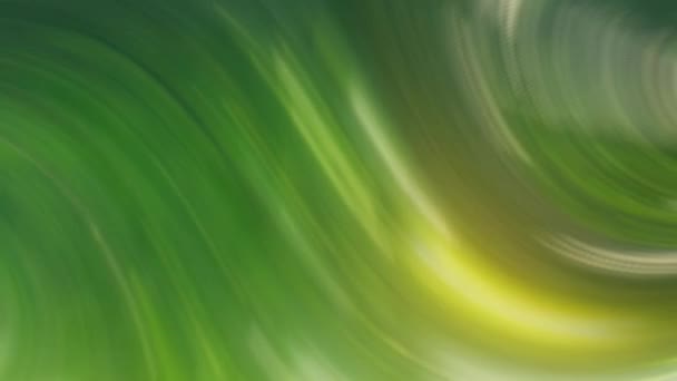 Soleil Brille Sur Herbe Verte Fond Vert Abstrait Avec Une — Video