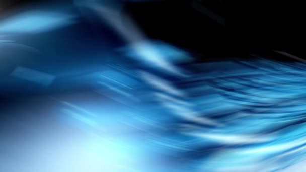 Black White Abstract Background Blue Black Background — Stock Video