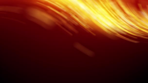 Red Background Fiery Yellow Orange Flames Creates Dark Luxurious Ambiance — Stock Video