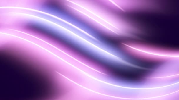 Фиолетовый Абстрактный Фон Световым Эффектом Элегантный Фиолетовый Абстрактный Дизайн Ваших — стоковое видео