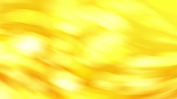 Жовта Тканина Білому Тлі Жовтий Фон Світлим Візерунком Абстрактний Фон — стокове відео