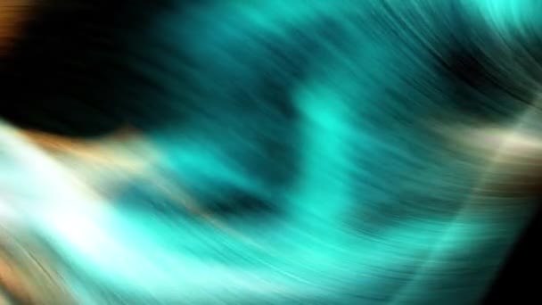 Красочные Абстрактные Фоны Оттенках Синего Черного Зеленого Коричневого Включает Волны — стоковое видео