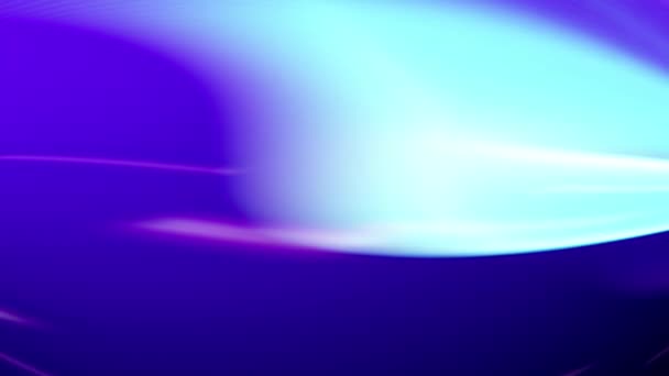 波と青と紫の紫色を含む抽象的な背景 — ストック動画