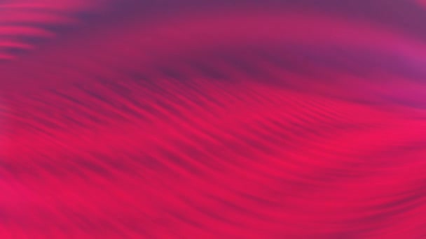 背景上的红色和紫色的波浪图案 它包括风中 沙漠中和海洋中的红浪 — 图库视频影像