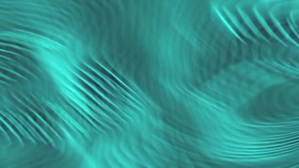 Абстрактные Изображения Водяных Рябь Волн Наряду Фотографией Волн Бирюзового Фона — стоковое видео