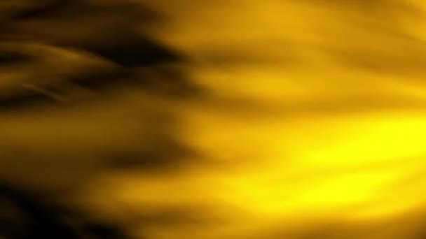 Colori Gialli Neri Come Tessuto Tavolo Sfondo Nuvola Fumo Cielo — Video Stock
