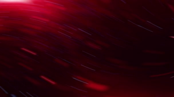 Расплывчатый Красный Фон Огнями Звездами Темно Красный Черный Цвет — стоковое видео