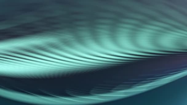 この抽象的な背景は 海と海に見られる波のパターンを示しています — ストック動画