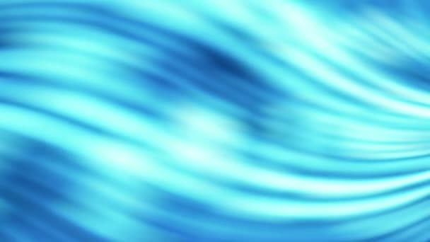 Синий Водный Фон Размытым Голубым Фоном Абстрактный Размытый Фон — стоковое видео