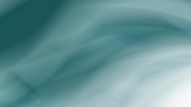 Beyaz bulutlu mavi bir gökyüzü, yeşil soyut bir zemin ve koyu mavi bir zemin.