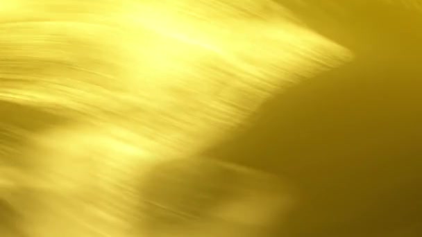 Gouden Gele Achtergronden Patronen Met Inbegrip Van Texturen Patronen — Stockvideo