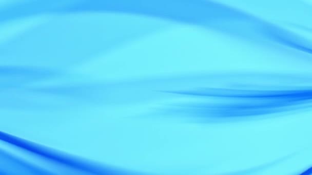 带有水波纹理和水滴的蓝色背景摘要 — 图库视频影像