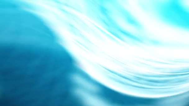 Uma Piscina Com Água Azul Uma Onda Juntamente Com Fragmento — Vídeo de Stock