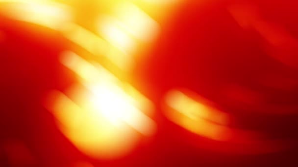 Абстрактный Фон Красными Желтыми Огненными Факелами Темным Пятном Желтый Оранжевый — стоковое видео