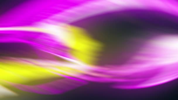 Розмита Фотографія Фіолетово Жовтої Квітки Абстрактним Тлом Розмитим Ефектом — стокове відео