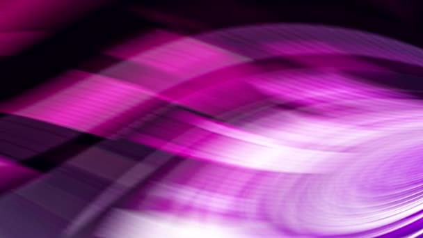 Фиолетовый Фон Круговыми Волнистыми Узорами Розовый Фон Кругами Спиральным Узором — стоковое видео