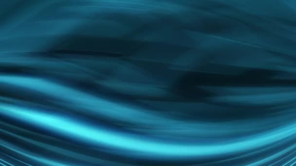 Синій Абстрактний Фон Хвилею Свіжі Блакитні Фонові Шпалери Дня Красиві — стокове відео