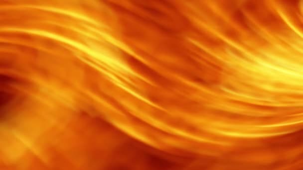 Flammes Feu Sur Fond Rouge Ressemblant Vif Feu Ciel Nocturne — Video