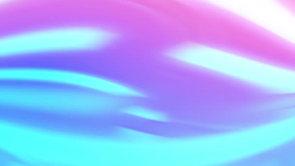 ピンクとブルーの色合いのカラフルなグラデーション 液体の抽象的な背景 — ストック動画